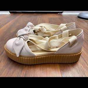 Puma Fenty Leather Sneakers Sandals 8.5W